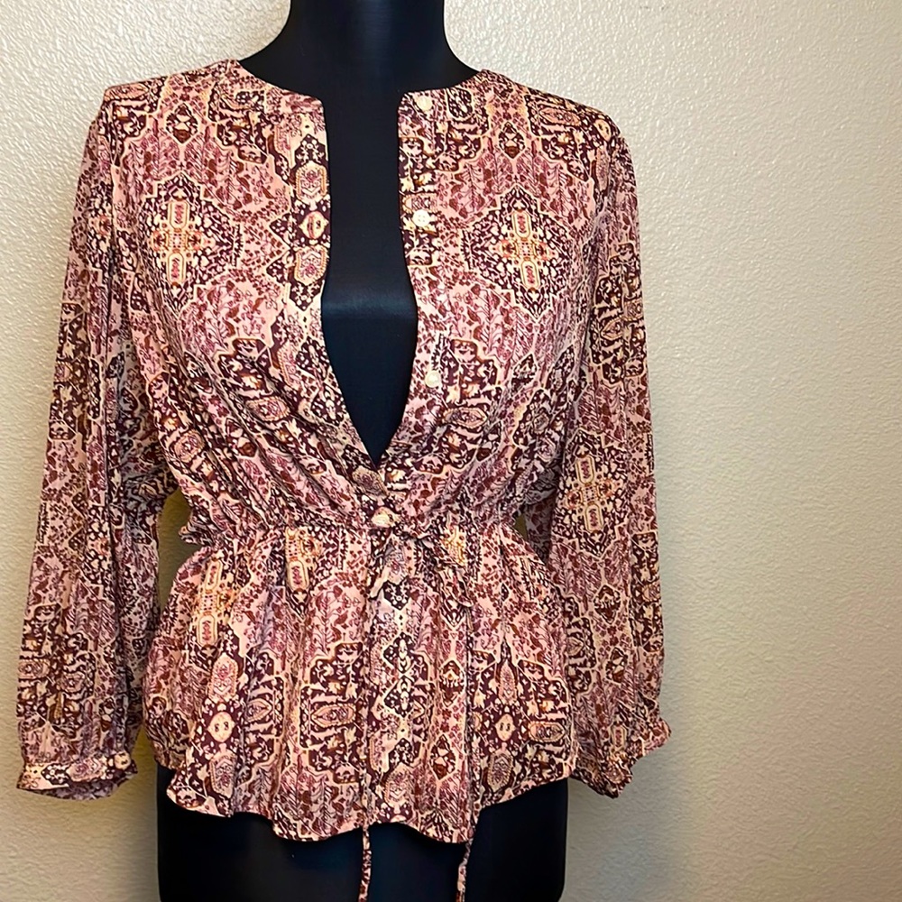 Madewell blouse, Xs, pink/mauve